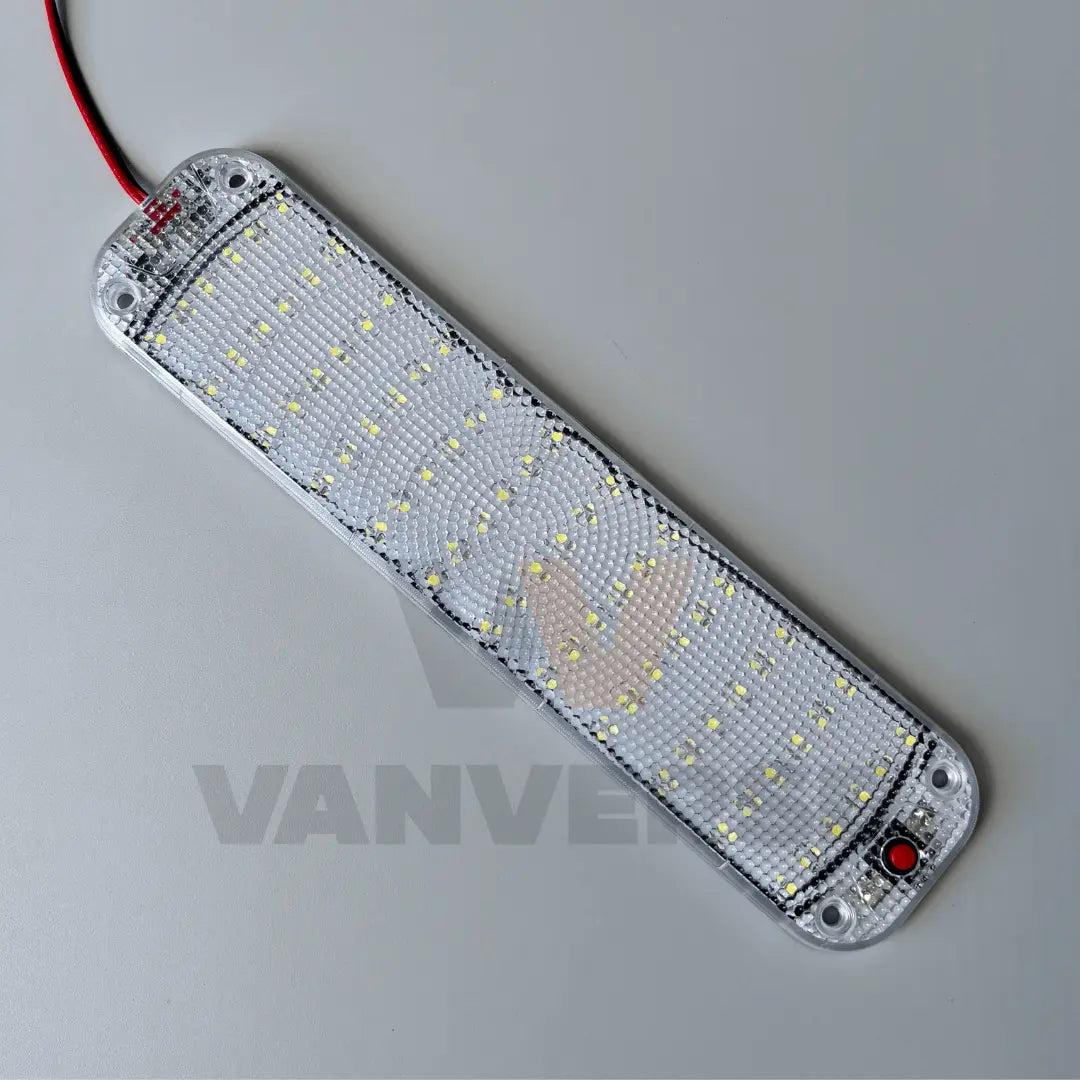 Luz LED rectangular alargada para interior de furgoneta