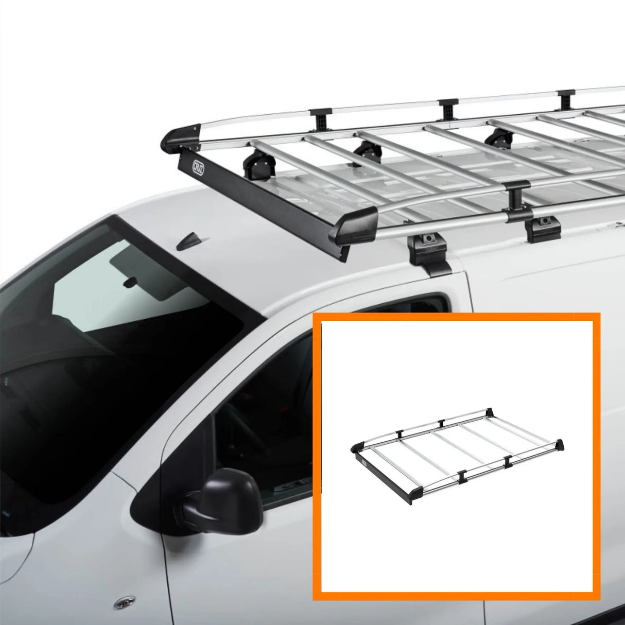 Portaequipajes de aluminio