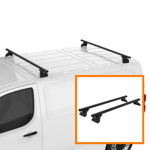 2 barras de techo de acero