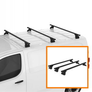 3 barras de techo de acero