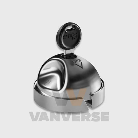 Detalle cerradura antirrobo de Daken modelo Saturn Evo