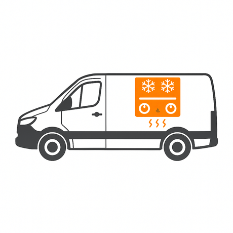 Colección VanVerse para productos de climatización para furgonetas industriales y profesionales