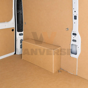 Cubre pasos de ruedas para furgonetas en madera dm