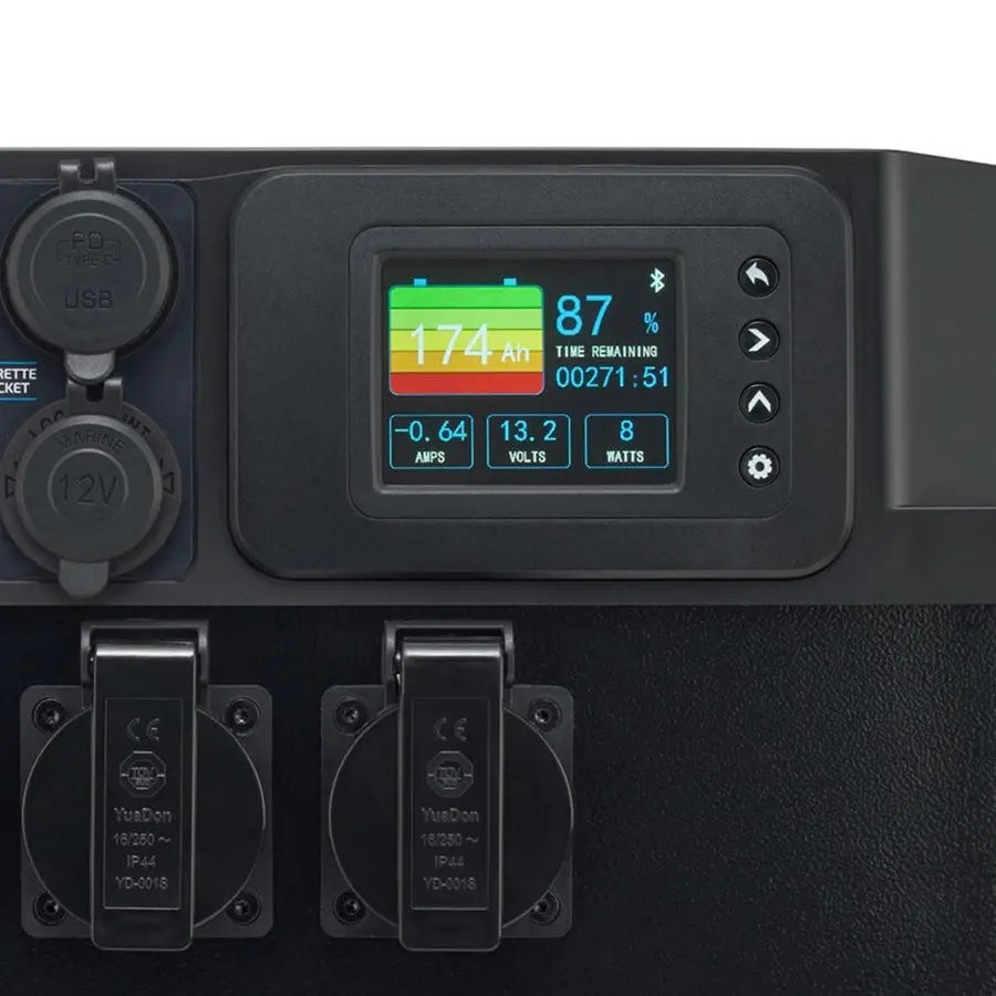 Estación de energía AccuBox de 3000W con batería LiFePO4 para furgoneta camper