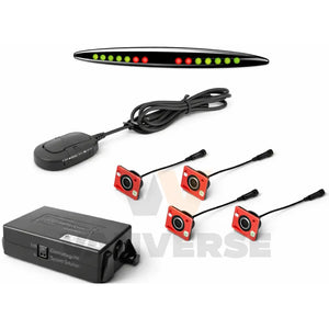 Kit de sensores de aparcamiento con pantalla LED y aviso acústico