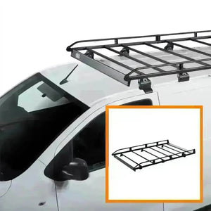 Portaequipajes de acero